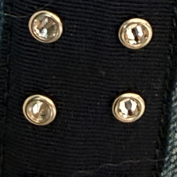 Veronica Beard Ines Stud Detail Crop Jeans - Picture 5 of 14